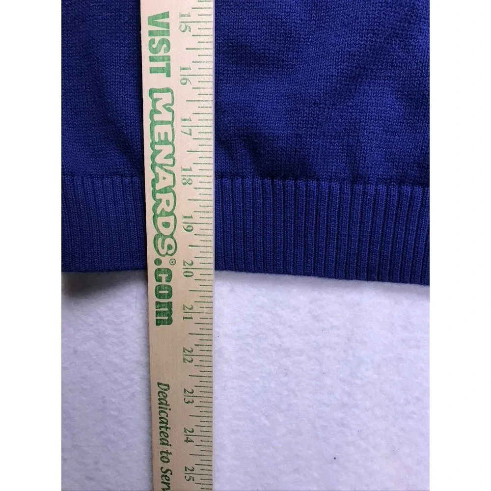 Gymboree‎ Kids Size 6 Snowman Cotton Knit Sweater Blue Green Holiday Christmas